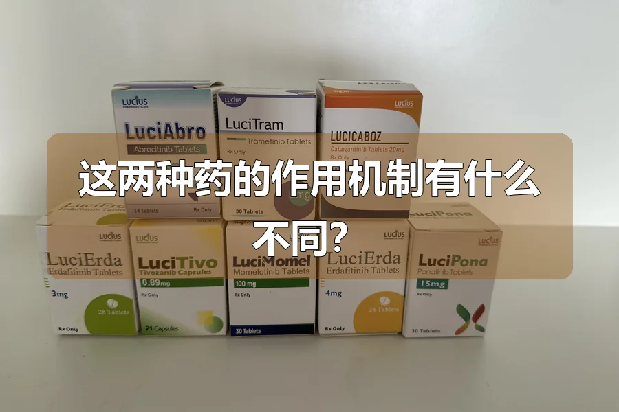 这两种药的作用机制有什么不同？